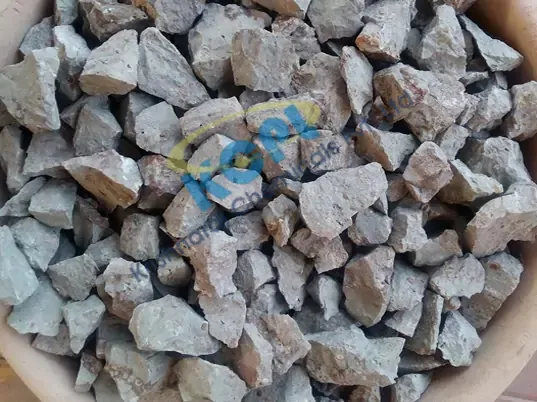 Bauxite chips